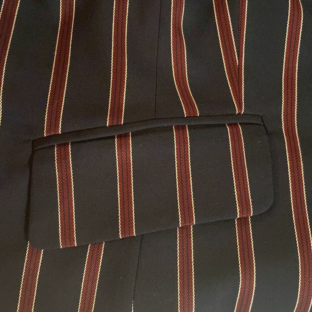Worth Striped Navy Blazer - Picture 5 of 5